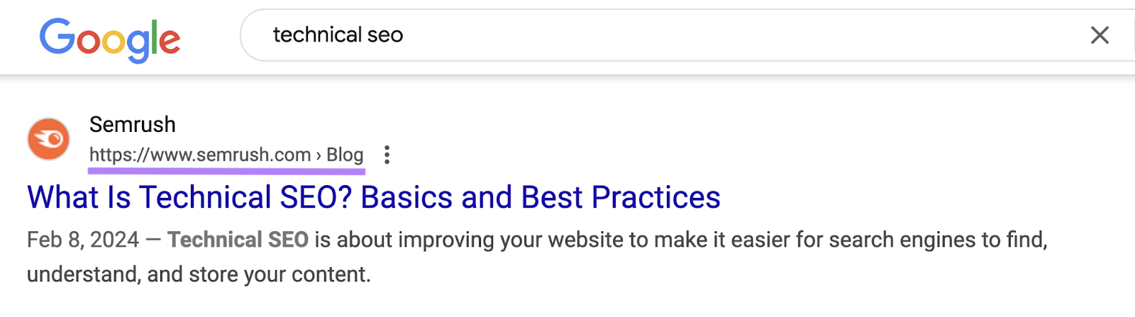 The breadcrumb path in this organic listing is https://sem.razztools.in, blog.