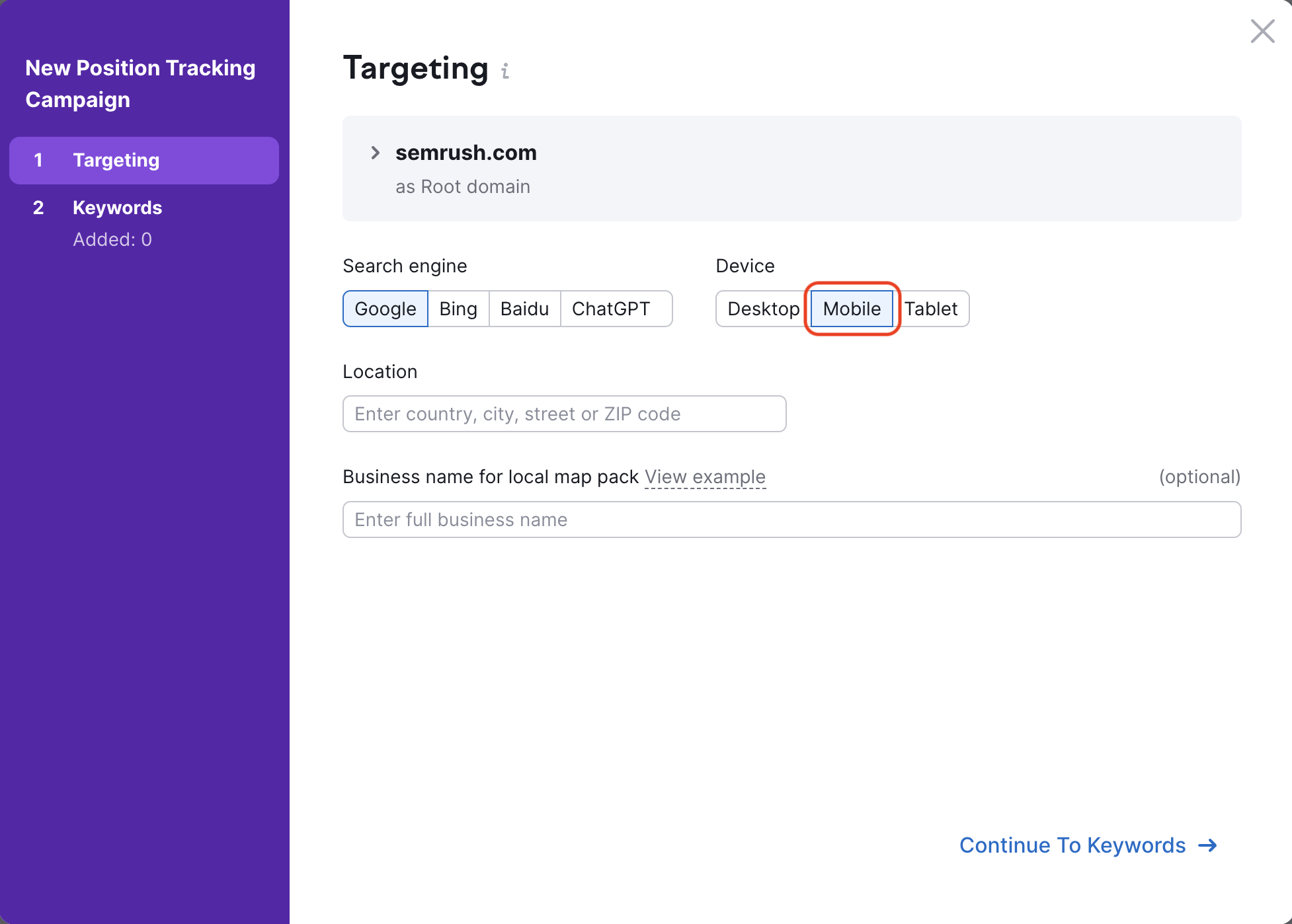 How to Gather Mobile SEO Data on Semrush image 9